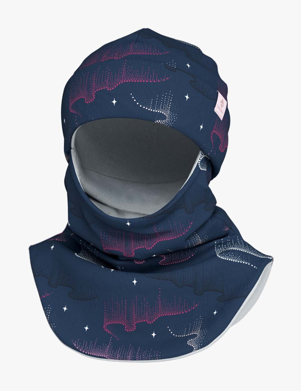 Thermal Fleece Balaclava For Kids FRODE - Northern Lights